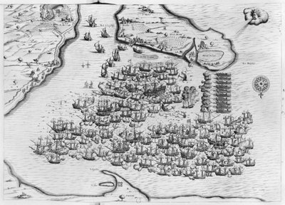 Bataille navale de Saint-Martin-de-Ré le 27 octobre 1622, Île de Ré - French School